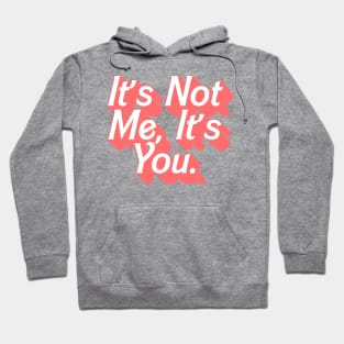 It's Not Me, It's You Hoodie